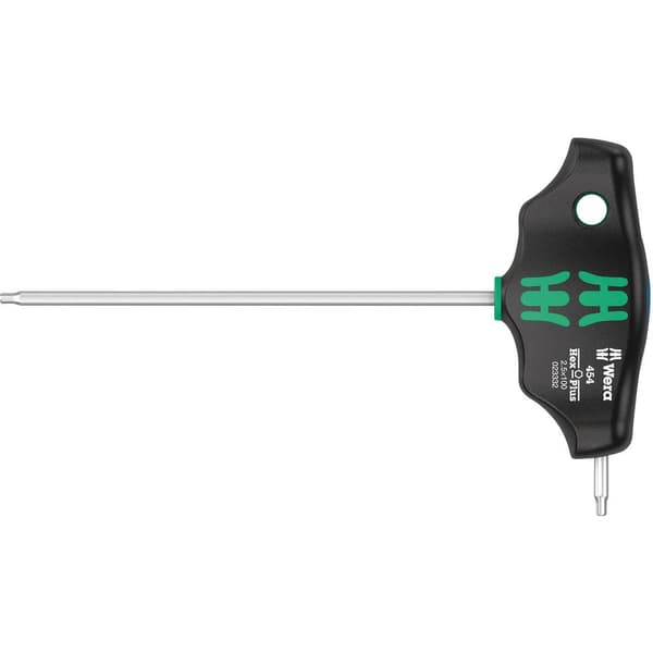 Wera 454 Insexnyckel-skruvmejsel Nyckelvidd (metrisk): 2.5 mm Klinglängd: 100 mm