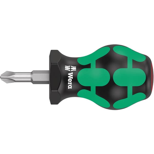 Wera 350 PH Stubby 05008851001 Stjärnskruvmejsel PH 2 Klinglängd: 25 mm