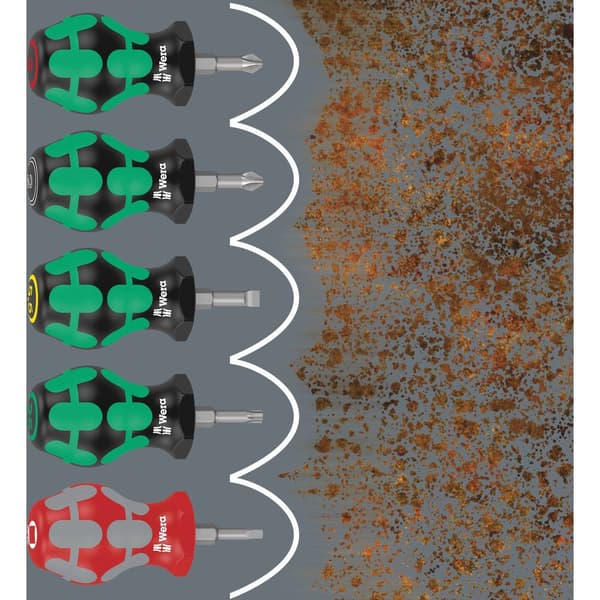 Wera 367 TORX® Stubby Torx-skruvmejsel Storlek (skruvmejsel) T 30 Klinglängd: 25 mm 1 st