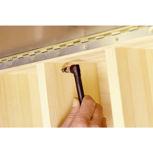 Wolfcraft 1/4 (6.3 mm) Vinkelskruvmejsel