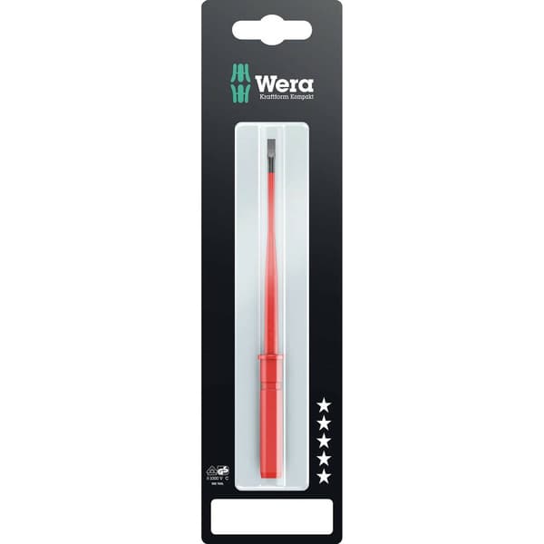 Wera KK 60 i Elektriker, Elektronik och finmekanik, VDE, Verkstad Spår Utbytbar blad 5.5 mm