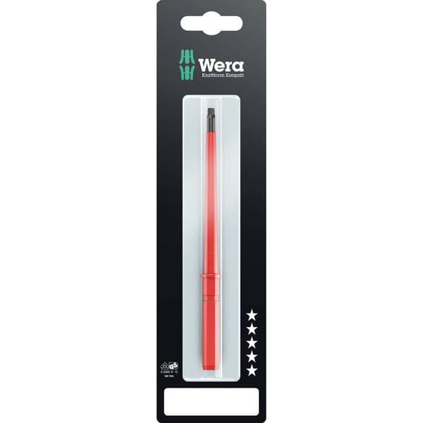 Wera KK 67 i TORX® Elektriker, Elektronik och finmekanik, VDE, Verkstad TORX Utbytbar blad TX 30