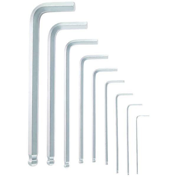 Bosch Professional Allen Key Hex 9 pcs Sexkantnyckel, set Mått - Längd: 21 cm
