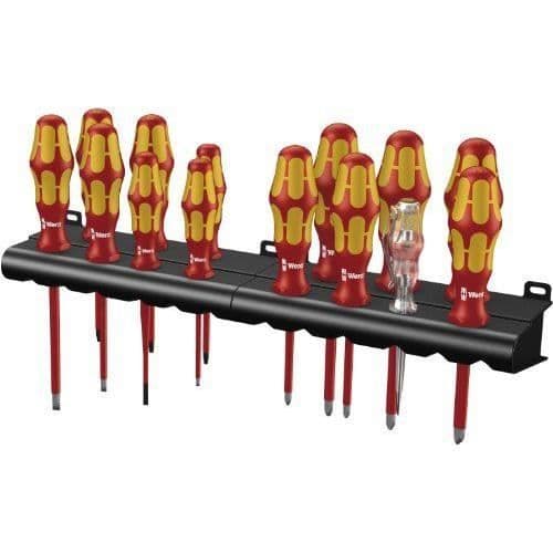 Wera Big Pack VDE 100 skruvmejselsats - WERA märke - Elskydd - Import från Tyskland