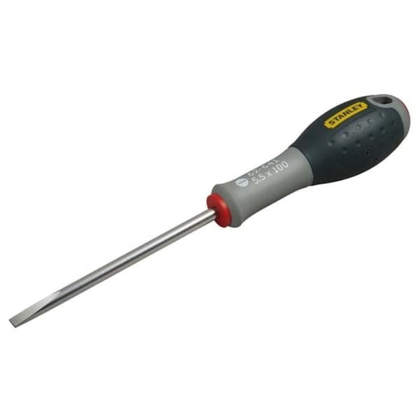 Elverktyg - STANLEY - 5,5x100mm - Kromvanadiumstål - Slät handtag - Märkning på handtaget