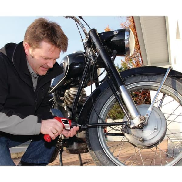 Einhell Trådlös skruvdragare TC-SD 3,6 Li (3,6 V, 1,3 Ah, Moment: 3 Nm, Höger/Vänster rotation, LED-belysning) Levereras med 6 bitar.