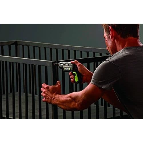 WORX Li-Ion batteriskruvmejsel - Modell WU254 - Sladdlös - Med 6 stycken utbytbara bitar