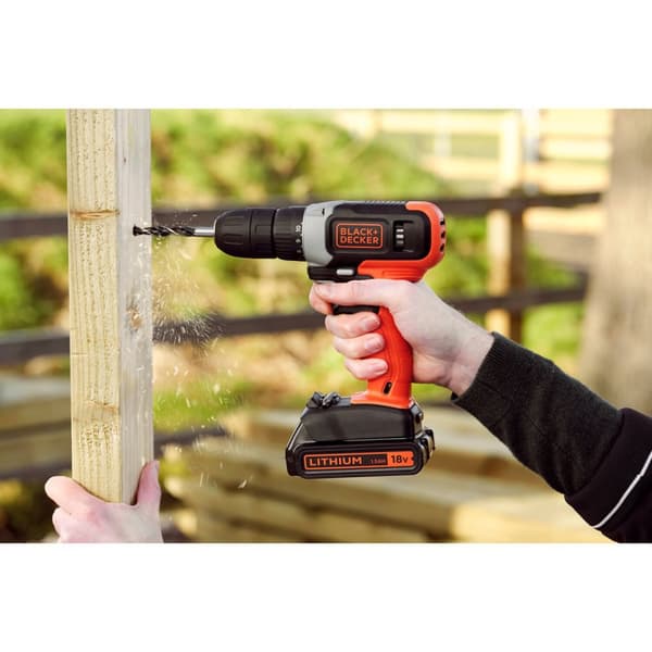 Drill/driver med 18V Lithium-ion 1,5AH
