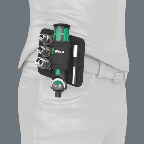 Wera Zyklop Pocket 2 Bitskruvmejsel 1/4, 3/8