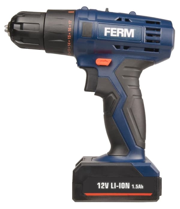 FERM CDM1119 Boremaskine – 12V - 1.5Ah - DIY