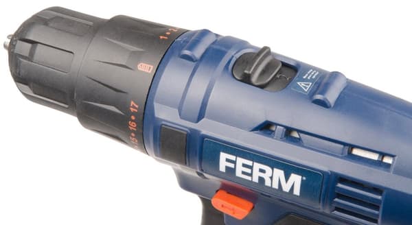 FERM CDM1119 Boremaskine – 12V - 1.5Ah - DIY