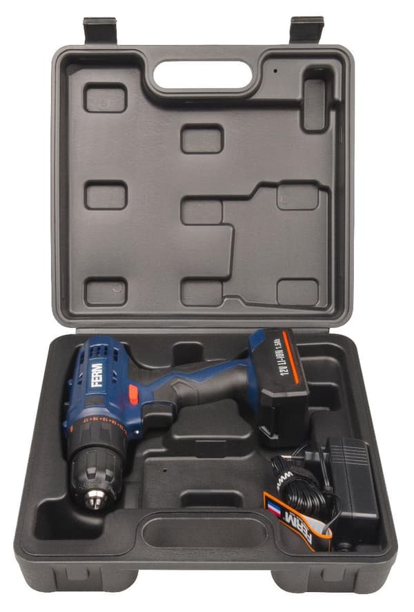 FERM CDM1119 Boremaskine – 12V - 1.5Ah - DIY