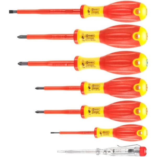 Connex COX334207 7-osainen ruuvimeisselisarja 1kV/2c