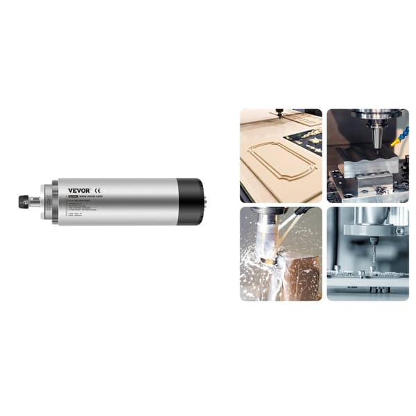 Luftkølet Spindel Motor 2,2-4KW ER20/ER25 - 4 Lejer, Dynamisk Balance Design & Høj Præcision