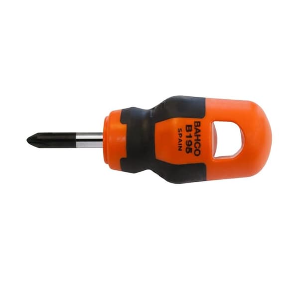 Stubbig spårskruvmejsel BahcoFit 6,0x1,2x25mm