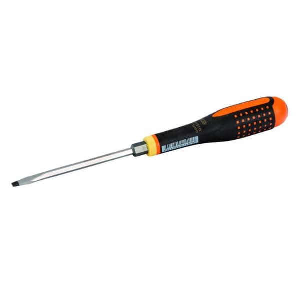 Skruetrækker ERGO™ slidset med 11 mm sekskantet blad 1,2x6,5x125 mm fladt