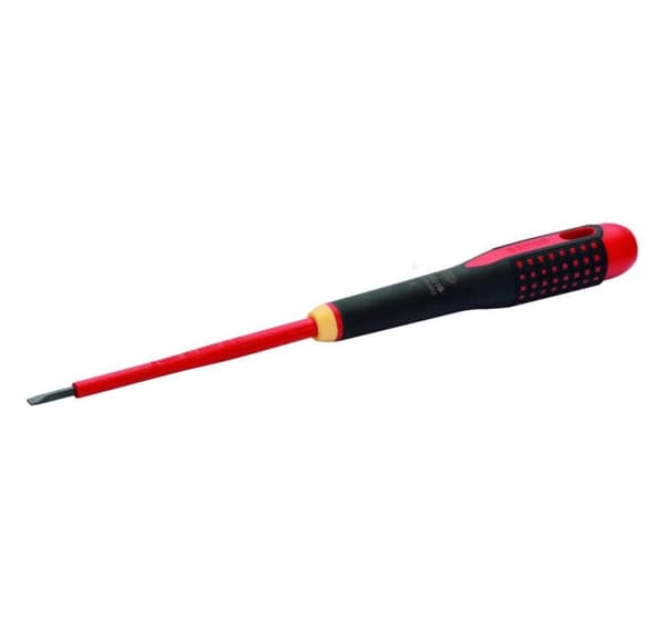 Isoleret skruetrækker ERGO™ SLIM slidset 0,5x3,0x100mm 1000V VDE lige