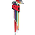 Miniatyrbild 2 av 4: KS Tools 151.4420 Inner-sexkantig Vinkelskruvmejselset 1.5 mm, 2 mm, 2.5 mm, 3 mm, 4 mm, 5 mm, 6 mm, 8 mm, 10 mm 9 dela