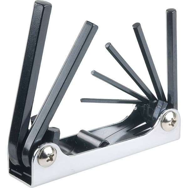 kwb Hexagon skiftnyckel 2 mm, 2.5 mm, 3 mm, 4 mm, 5 mm, 6 mm, 8 mm, 10 mm 7 delar