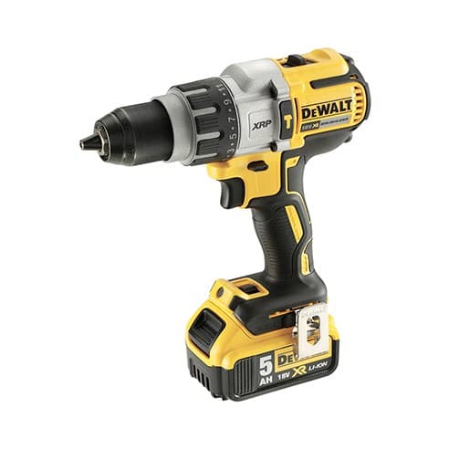 DeWALT DCD996P2 bor Nøglefri Sort, Gul 2,1 kg