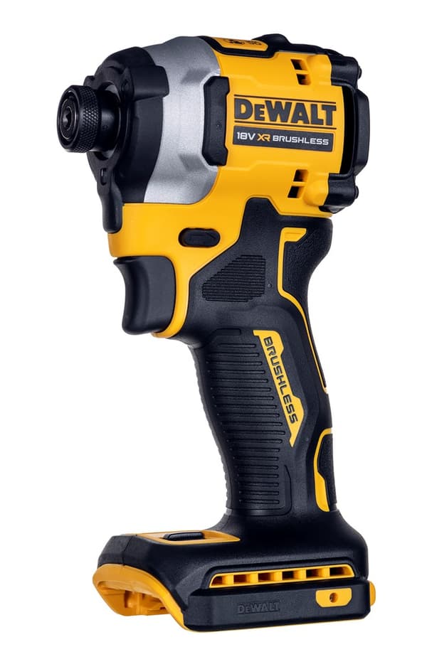 DEWALT DCF850N-XJ elektrisk skruetrækker/slagtrækker 1/4" 18V Sort, Gul