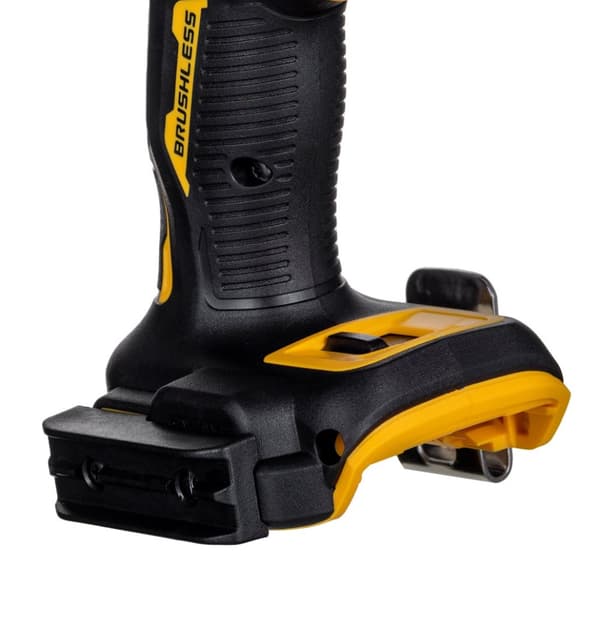 DEWALT DCF850N-XJ elektrisk skruetrækker/slagtrækker 1/4" 18V Sort, Gul
