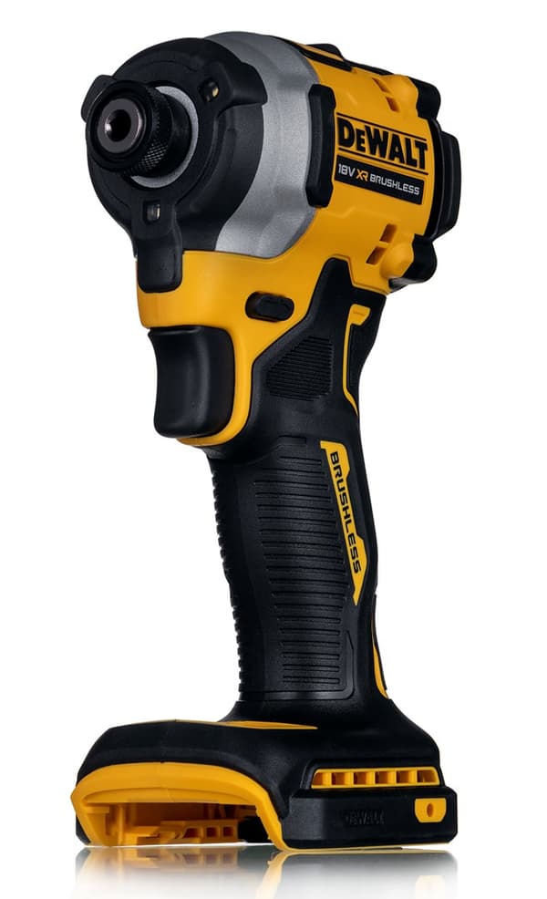 DEWALT DCF850N-XJ elektrisk skruetrækker/slagtrækker 1/4" 18V Sort, Gul