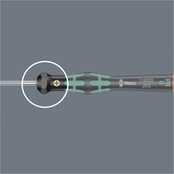 Wera Kraftform Kompakt Micro 11 Hopeinen