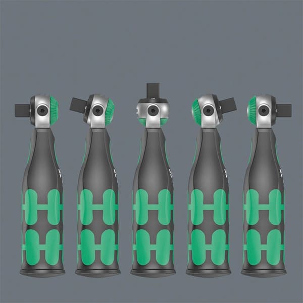 Wera Ruuvimeisseli Terillä 8009 Zyklop Pocket Set 2 Hopeinen