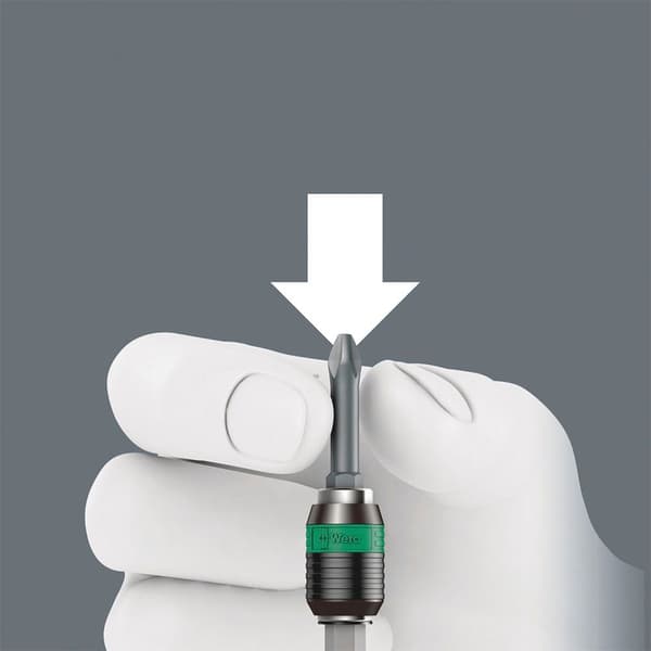 Wera Bit Holder Skruetrækker 416 Ra T-handle Søvfarvet