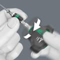 Miniatyrbillede 5 af 5: Wera Bit Holder Skruetrækker 416 Ra T-handle Søvfarvet