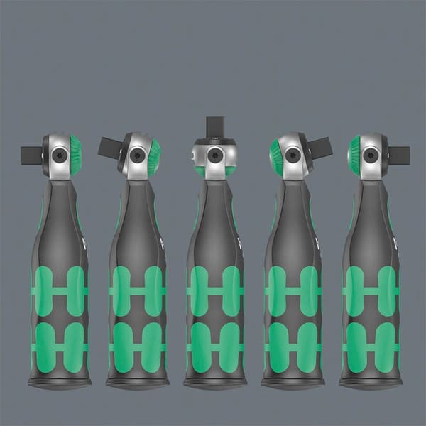 Wera Skruvmejsel Med Bits 8009 Pocket Imperial Set 2 Silver