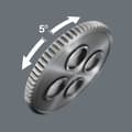 Miniatyrbild 9 av 9: Wera Skruvmejsel Med Bits 8009 Pocket Imperial Set 2 Silver