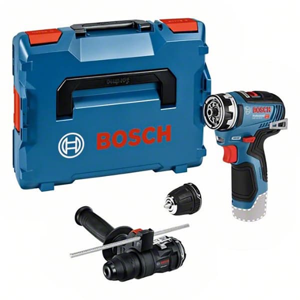 Bosch Professional Elektrisk Skruvmejsel Gsr12v-35fc+gfa12-h+gfa12-b+l-boxx136 Silver