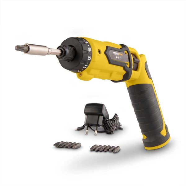 Powerplus Elektrisk Skruetrækker Powx00410 7.2v Søvfarvet