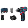 Miniatyrbillede 2 af 3: Bosch Professional Elektrisk Skruetrækkersæt Gsr 12v-15 Blå