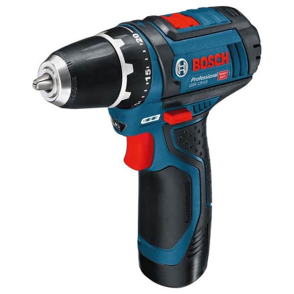Bosch Professional Elektrisk Skruetrækkersæt Gsr 12v-15 Blå