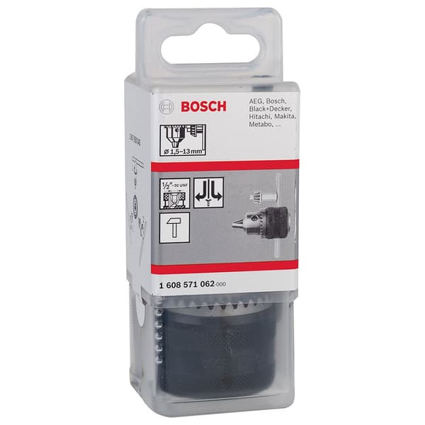 Bosch Professional Sågtandad Kasta 13 Mm 1.5-13x 1/2-20 Silver