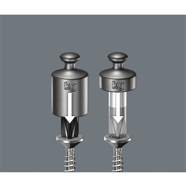 Wera Kraftform 300 18 Stykker Grøn