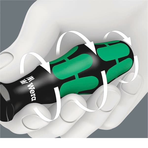Wera Kraftform 300 18 Stykker Grøn