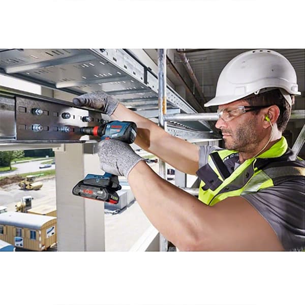 Bosch Professional Impact Driver Gdx18v-210c+2x5ah+gal18v-40+l-boxx136 Søvfarvet