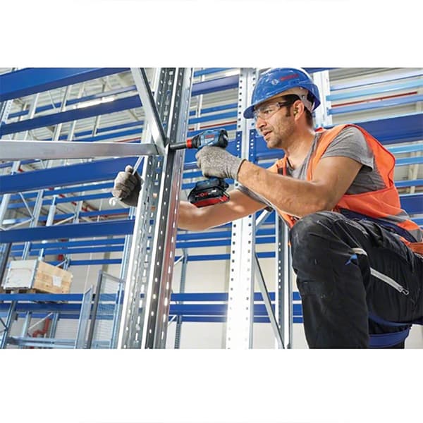 Bosch Professional Impact Driver Gdx18v-210c+2x5ah+gal18v-40+l-boxx136 Søvfarvet