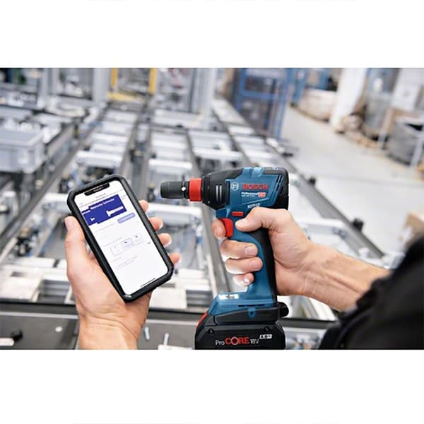 Bosch Professional Impact Driver Gdx18v-210c+2x5ah+gal18v-40+l-boxx136 Søvfarvet