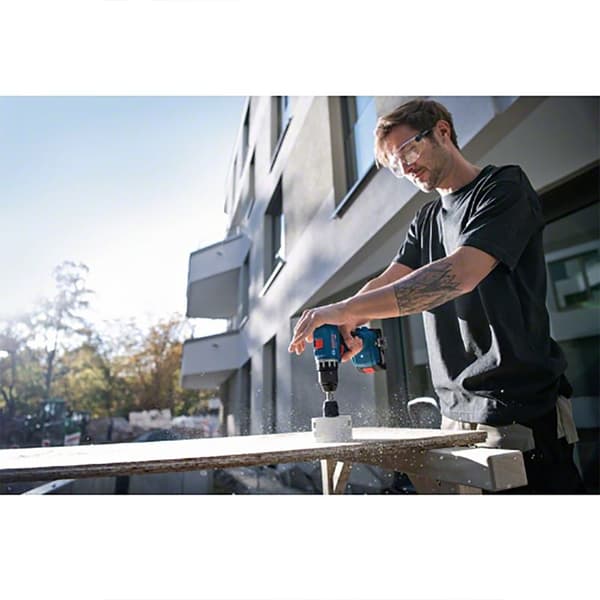 Bosch Professional Elektrisk Skruetrækker Gsr18v-45+ L-boxx136 Søvfarvet