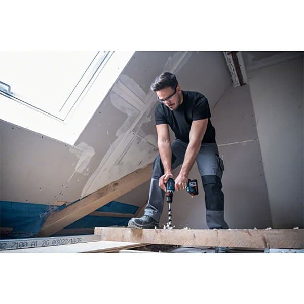 Bosch Professional Elektrisk Skruvmejsel Gsr18v-90fc 2x4pc Fullset Gal Lboxx Silver