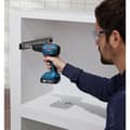 Miniatyrbillede 10 af 10: Bosch Professional Elektrisk Skruetrækker Gsr18v-45+2x2.0ah+gal18v-20+lc Søvfarvet