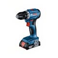 Miniatyrbillede 1 af 10: Bosch Professional Elektrisk Skruetrækker Gsr18v-45+2x2.0ah+gal18v-20+lc Søvfarvet