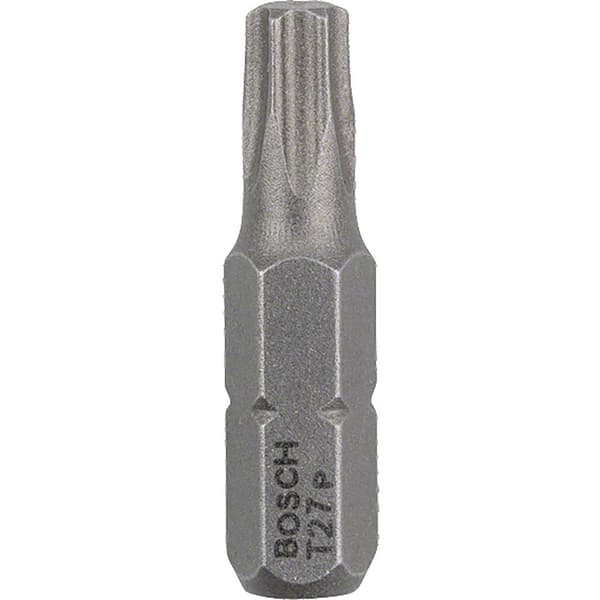 Bosch Professional Skruvmejselspets T27 Extradura C 25 Mm 25 Enheter Silver
