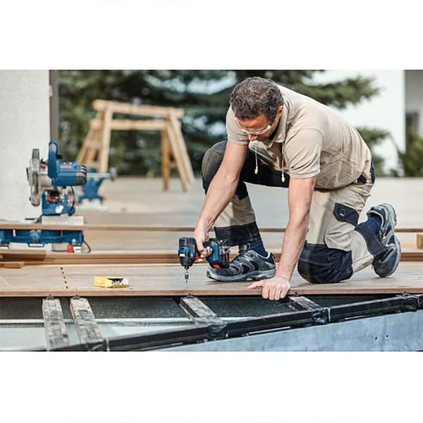 Bosch Professional Impact Driver Gdr 18v-200 L-boxx 136 Silver