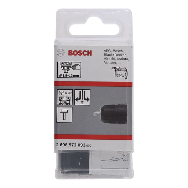 Bosch Professional Kasta 1.5-13 X 3/8-24 16 Mm Svart